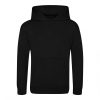 Just Hoods AWJH006J Sports gyerek kapucnis pulóver - Jet Black