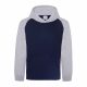 Just Hoods AWJH009J KIDS BASEBALL HOODIE 3/4