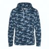 Just Hoods AWJH014 CAMO HOODIE L