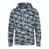 Just Hoods AWJH014 CAMO HOODIE XL