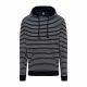 Just Hoods AWJH018 NAUTICAL STRIPE HOODIE L