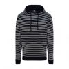 Just Hoods AWJH018 NAUTICAL STRIPE HOODIE XL