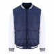 Just Hoods AWJH049 VARSITY PUFFER JACKET L