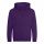 Just Hoods AWJH050J gyerek pamut cipzáros pulóver - Purple