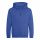 Just Hoods AWJH050J gyerek pamut cipzáros pulóver - Royal Blue