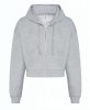 Just Hoods AWJH065 WOMEN'S FASHION CROPPED ZOODIE L