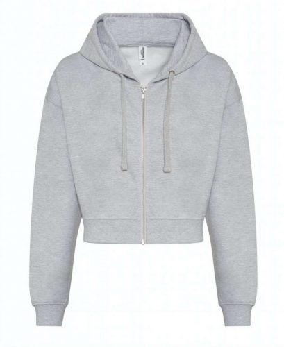 Just Hoods AWJH065 WOMEN'S FASHION CROPPED ZOODIE L