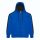 Just Hoods AWJH066 Sports cipzáros kapucnis pulóver - Royal Blue/Jet Black