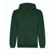 Just Hoods AWJH201 Organic pamut kapucnis pulóver - Bottle Green