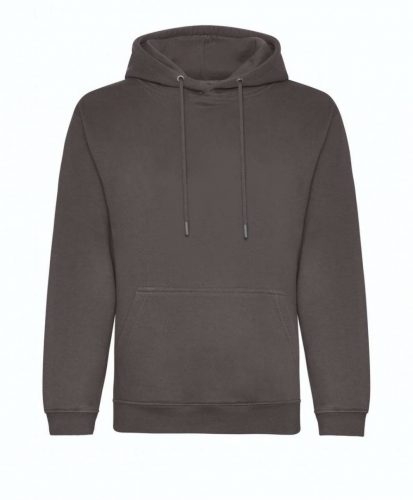 Just Hoods AWJH201 Organic pamut kapucnis pulóver - Charcoal