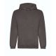 Just Hoods AWJH201 Organic pamut kapucnis pulóver - Charcoal