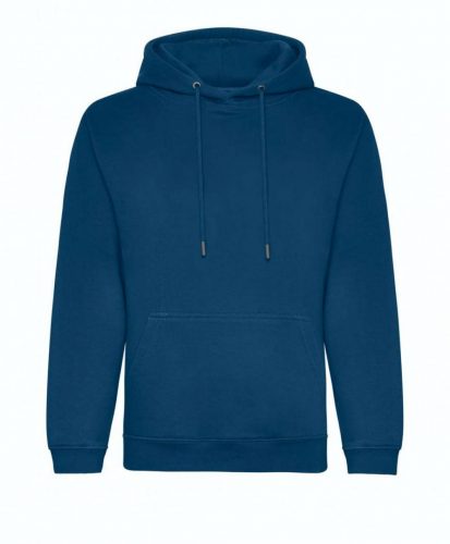 Just Hoods AWJH201 Organic pamut kapucnis pulóver - Ink Blue