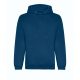 Just Hoods AWJH201 Organic pamut kapucnis pulóver - Ink Blue