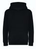 Just Hoods AWJH201J Organic pamut gyerek kapucnis pulóver - Deep Black