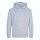 Just Hoods AWJH201J Organic pamut gyerek kapucnis pulóver - Heather Grey