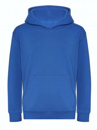 Just Hoods AWJH201J Organic pamut gyerek kapucnis pulóver - Royal Blue