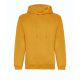 Just Hoods AWJH201 Organic pamut kapucnis pulóver - Mustard