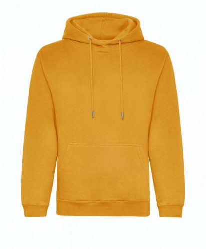 Just Hoods AWJH201 Organic pamut kapucnis pulóver - Mustard