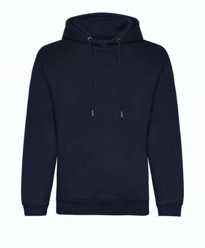 Just Hoods AWJH201 Organic pamut kapucnis pulóver - New French Navy