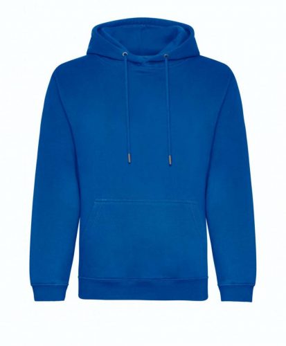 Just Hoods AWJH201 Organic pamut kapucnis pulóver - Royal Blue