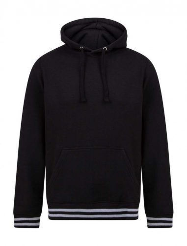 Front Row FR841 HOODIE WITH STRIPED CUFFS M