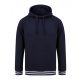 Front Row FR841 HOODIE WITH STRIPED CUFFS L