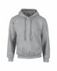 Gildan GI12500 Dryblend felnőtt kapucnis pulóver - Sport Grey 