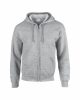 Gildan GI18600 Heavy blend felnőtt cipzáros kapucnis pulóver - Sport Grey