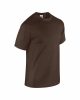 Gildan 5000 Heavy Cotton felnőtt pamut póló /unisex/ -  Dark Chocolate