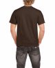 Gildan 5000 Heavy Cotton felnőtt pamut póló /unisex/ -  Dark Chocolate