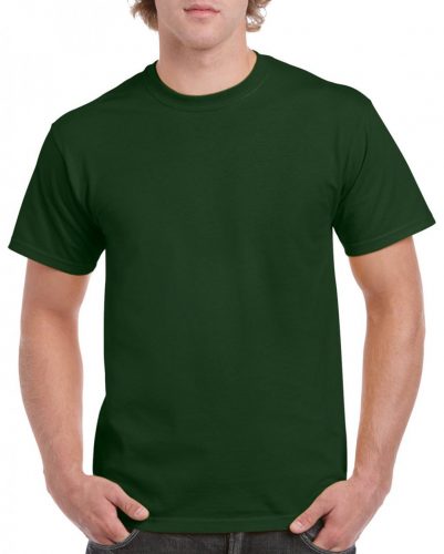 Gildan 5000 Heavy Cotton felnőtt pamut póló /unisex/ - Forest Green