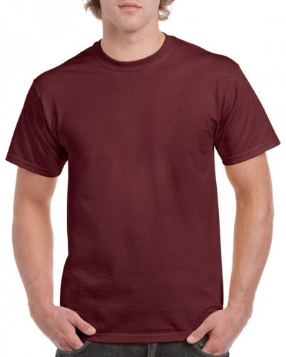 Gildan 5000 Heavy Cotton felnőtt pamut póló /unisex/ - Maroon