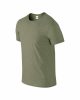 Gildan GI64000 Softstyle felnőtt póló - Heather Military Green