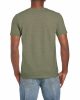 Gildan GI64000 Softstyle felnőtt póló - Heather Military Green