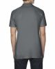 Gildan 64800 Softstyle unisex pamut galléros piké póló - Charcoal