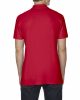 Gildan 64800 Softstyle unisex pamut galléros piké póló - Red