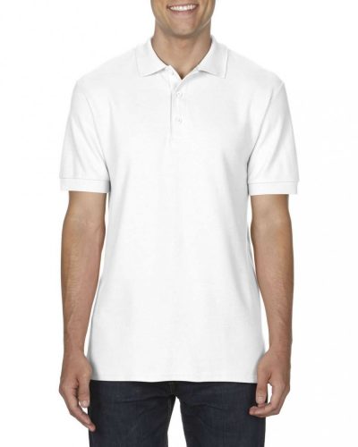 Gildan GI85800 PREMIUM COTTON® ADULT DOUBLE PIQUÉ POLO L