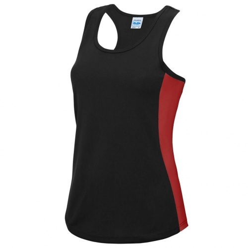 Just Cool JC016 WOMEN'S COOL CONTRAST VEST XL