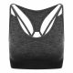 Just Cool JC019 GIRLIE CROSS BACK CROP TOP L