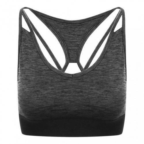 Just Cool JC019 GIRLIE CROSS BACK CROP TOP XS