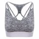 Just Cool JC019 GIRLIE CROSS BACK CROP TOP L