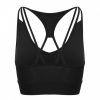 Just Cool JC019 GIRLIE CROSS BACK CROP TOP L