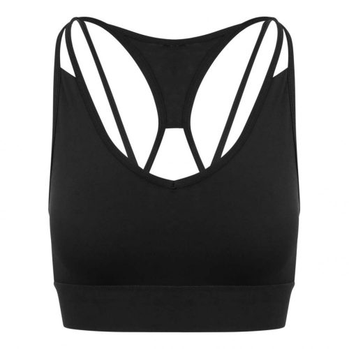 Just Cool JC019 GIRLIE CROSS BACK CROP TOP S