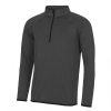 Just Cool JC031 MEN'S COOL 1/2 ZIP SWEAT M