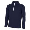 Just Cool JC031 MEN'S COOL 1/2 ZIP SWEAT S