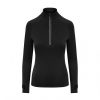 Just Cool JC035 WOMEN'S COOL FLEX 1/2 ZIP TOP L