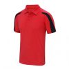 Just Cool JC043 CONTRAST COOL POLO S