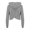 Just Cool JC054 GIRLIE CROSS BACK HOODIE L