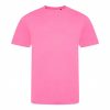 Just Ts JT004 Electric Tri-Blend T - Electric Pink