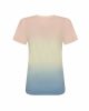 Just Ts JT022 batikolt mintás rövid ujjú póló - Pastel Sunset Dip